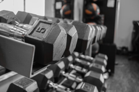 High-quality dumbbells for strength training, weight lifting, and fitness at Apex Personal Fitness.